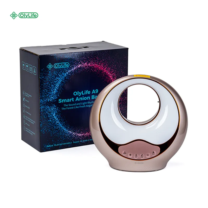 OlyLife A9 Smart Anion BamaAir negative-ion air device with packaging
